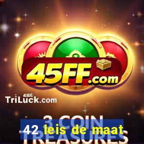 42 leis de maat
